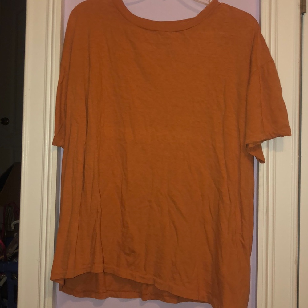 Burnt Orange Short Sleeve T-Shirt